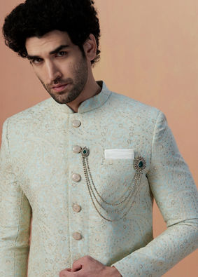 Manyavar prince sale coat